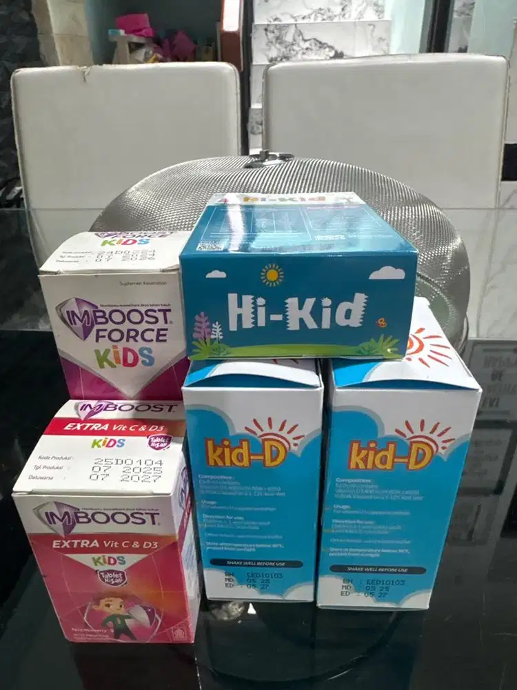 Paket vitamin anak di obral 4 pcs Rp 420.000 ONLY