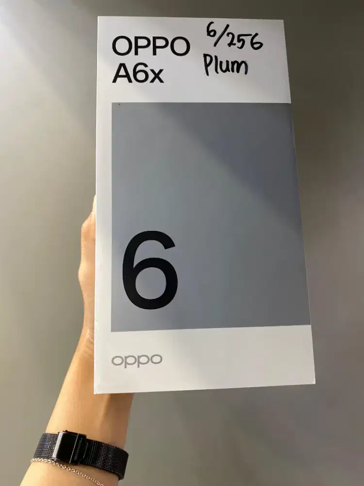 OPPO A6X GARANSI RESMI