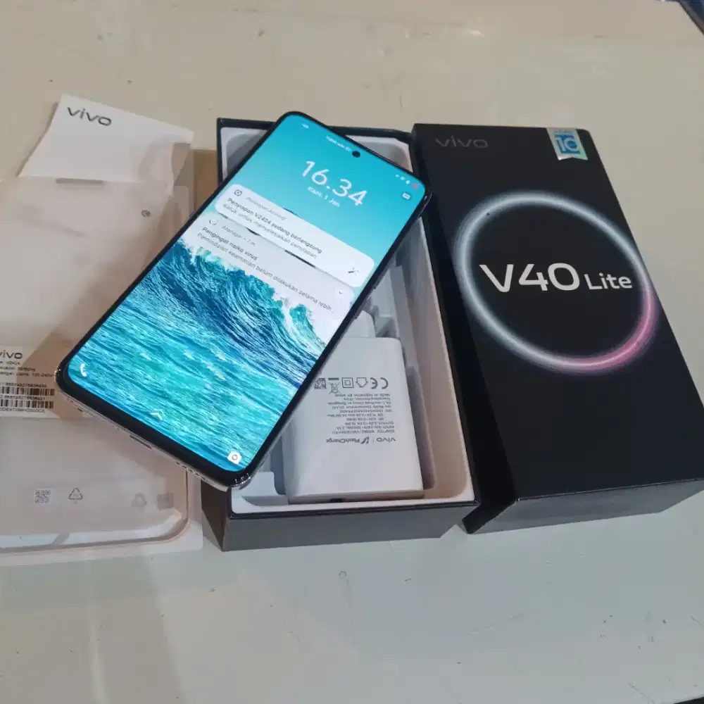 Vivo v40 lite 8/128 Fullset ORI no minus (Jual Bu)