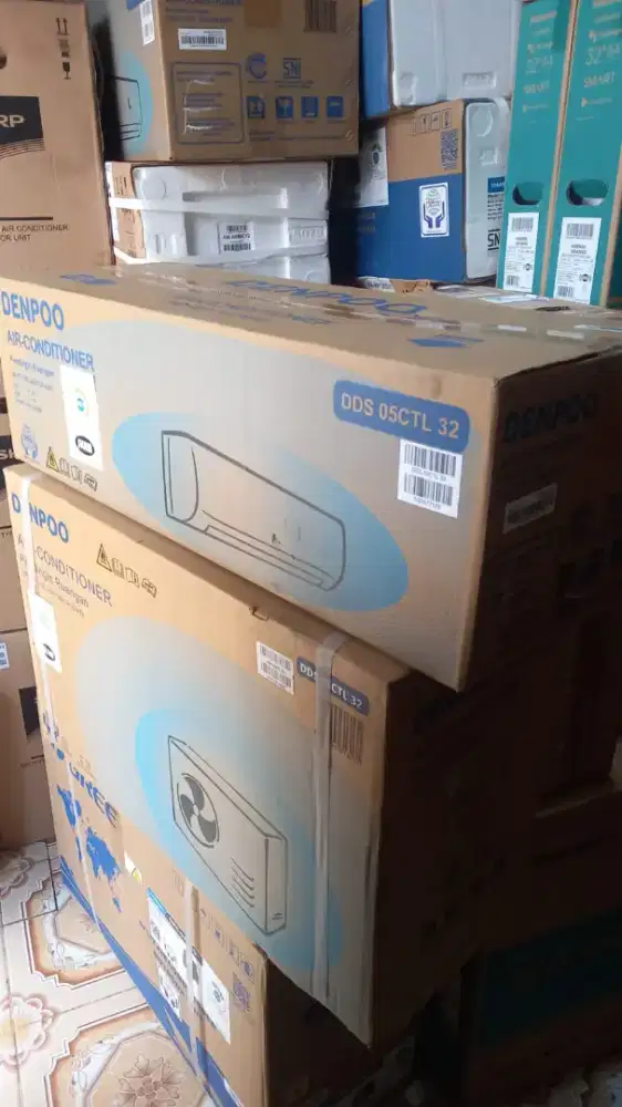 TERMURAH AC DENPOO 1/2PK TYPE DDS 05CTL32 UNIT ONLY BARU GRESS