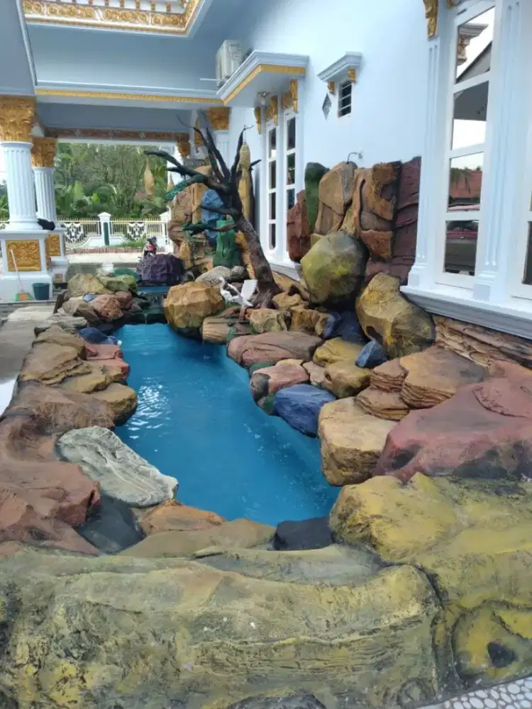 Jasa pembuatan kolam minimalis kolam relif kolam ikan koi dll #2