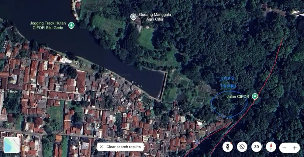 DIJUAL TANAH DI CIFOR COCOK UNTUK VILLA DAN USAHA