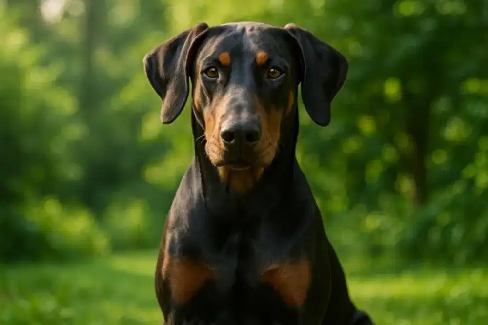 Anjing DOBERMAN INA CH Anakan Champion Full STB Vaksin