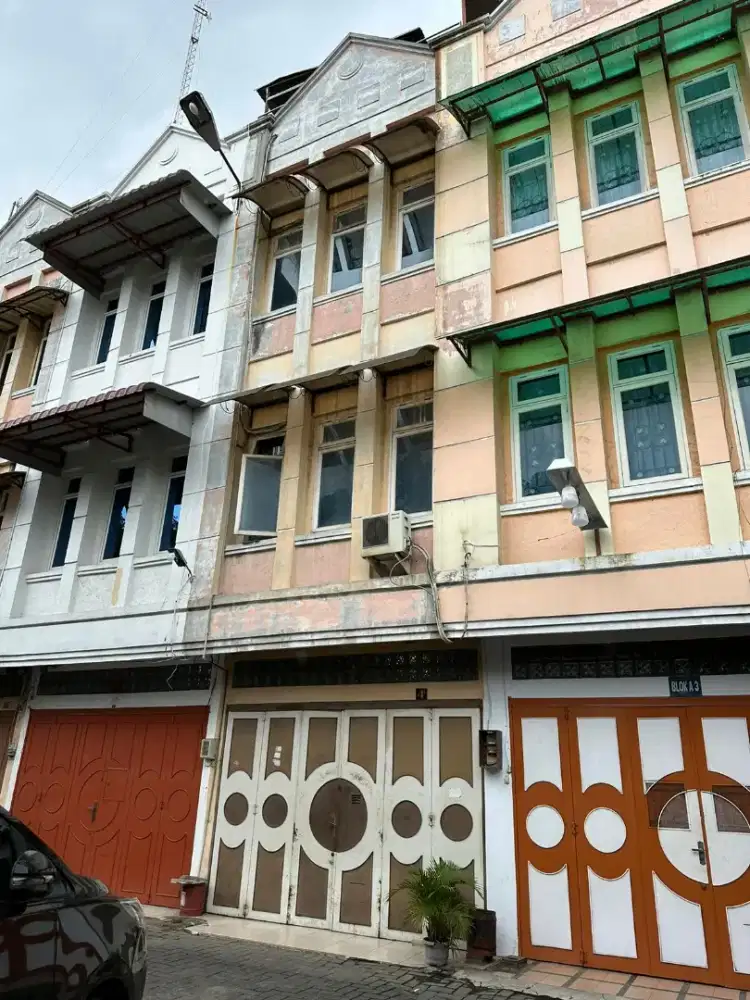JUAL CEPAT MURAH RUKO 4 LANTAI SIAP HUNI, DAERAH KRAKATAU MEDAN