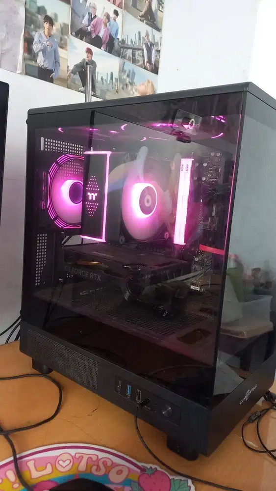 PC Gaming Full Set Ryzen 7 8700F RTX 4060 | 180Hz | Lengkap