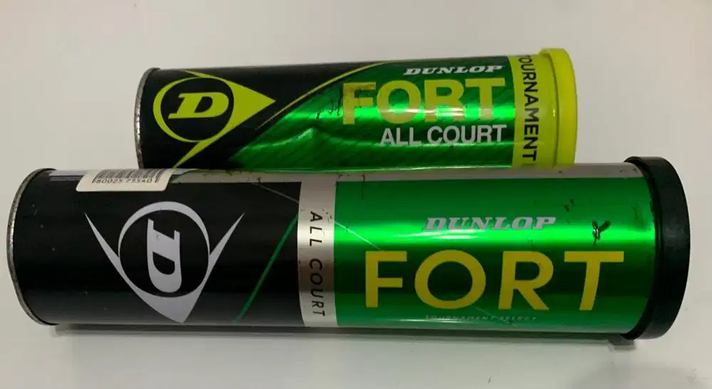 Dijual sepaket Bola tenis Fort isi 3 dan 4 dijual murah dan cepat