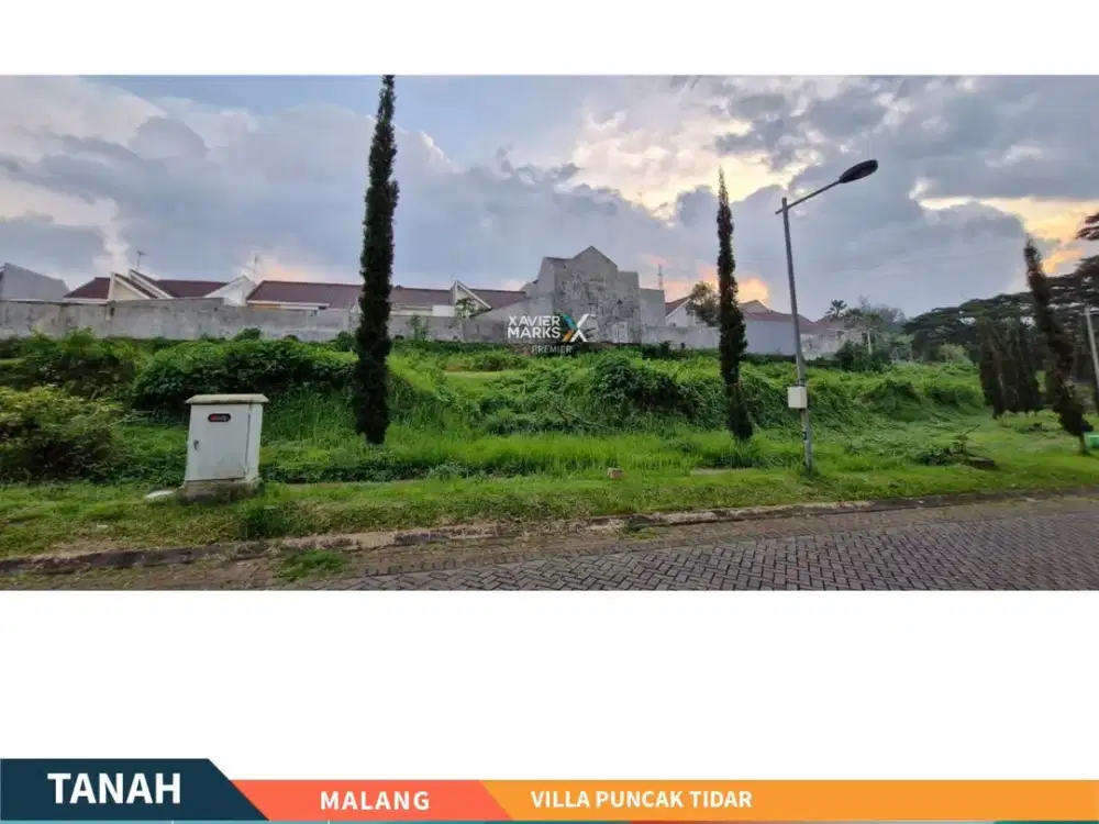 Dijual Tanah Kavling Siap Bangun Di Villa Puncak Tidar Malang(OLX512)