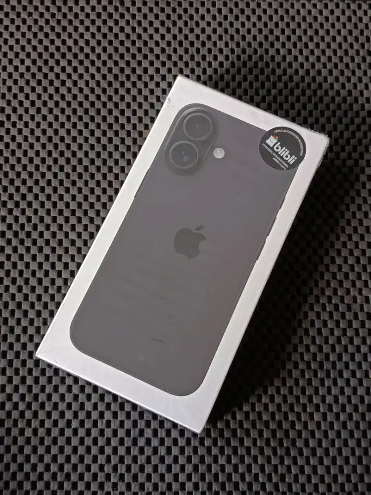 NEW Iphone 16 128gb Black IBOX GARANSI RESMI 1 Tahun Malang Batu