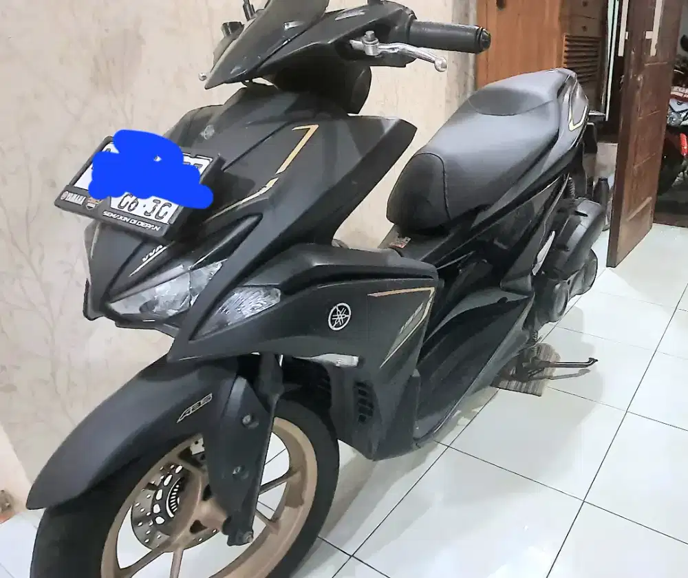 Aerox 155  tahun 2020 Hitam Roda Gold
