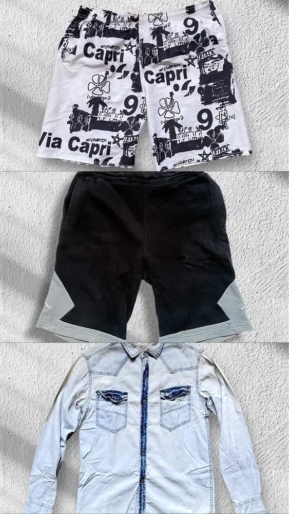 Paket Bundling Kemeja dan Celana Pria Malang