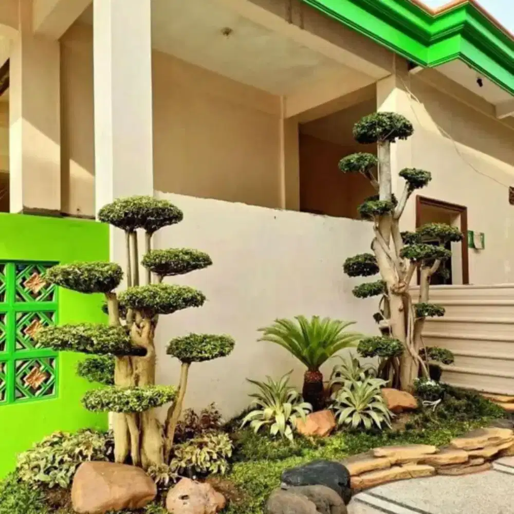 Jasa pembuatan Taman sintetis taman Korea taman Kering Ooutdoor dll 11