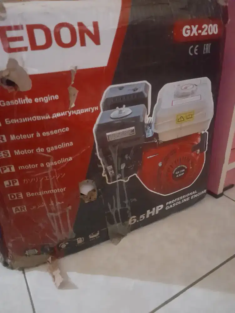 Edon gx- 200 mesin penggerak bensin serbaguna