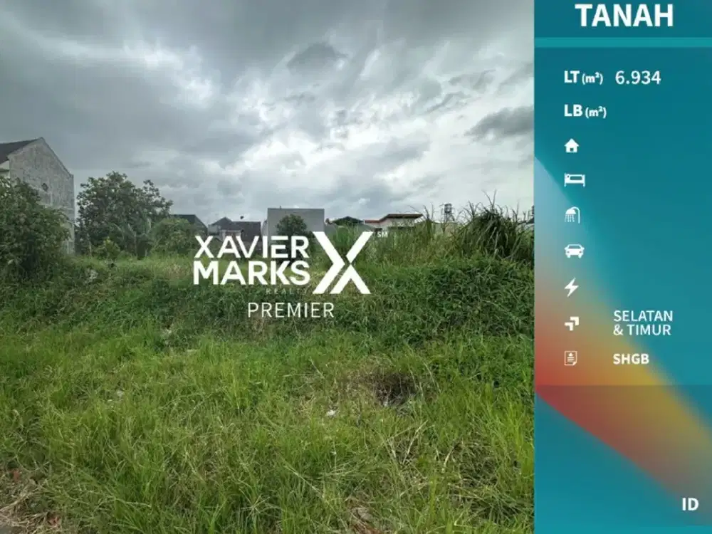 Tanah Di Dalam Perumahan Griya Shanta Lowokwaru Malang(OLX546)