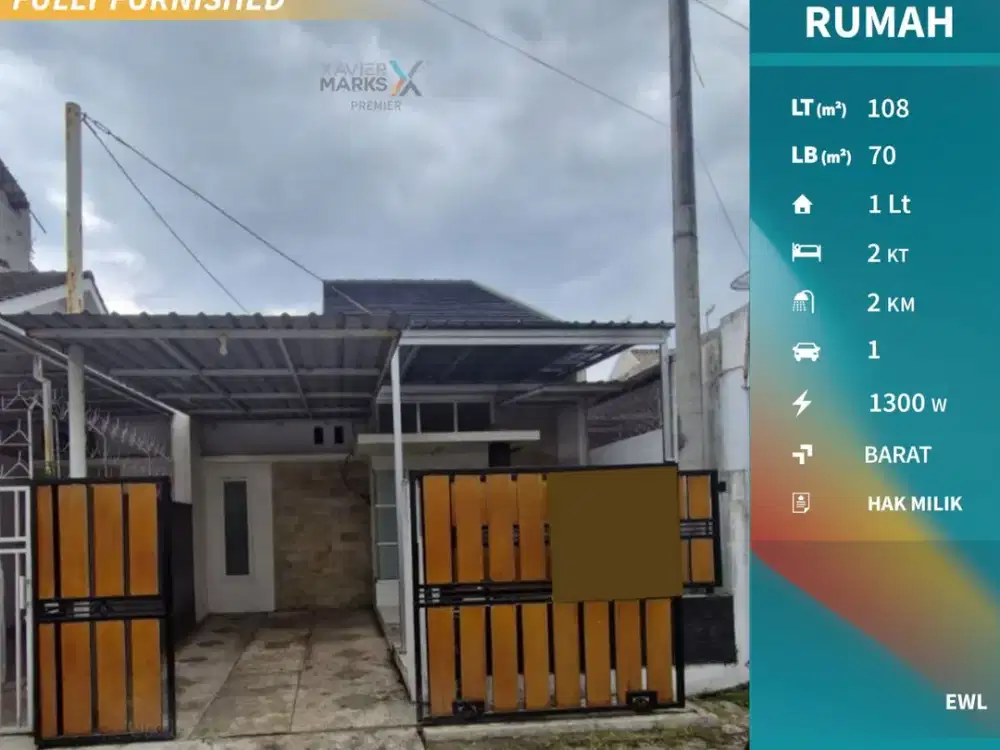 Dijual Rumah Minimalis Full Furnished Di Simpang Dieng Malang(OLX487)
