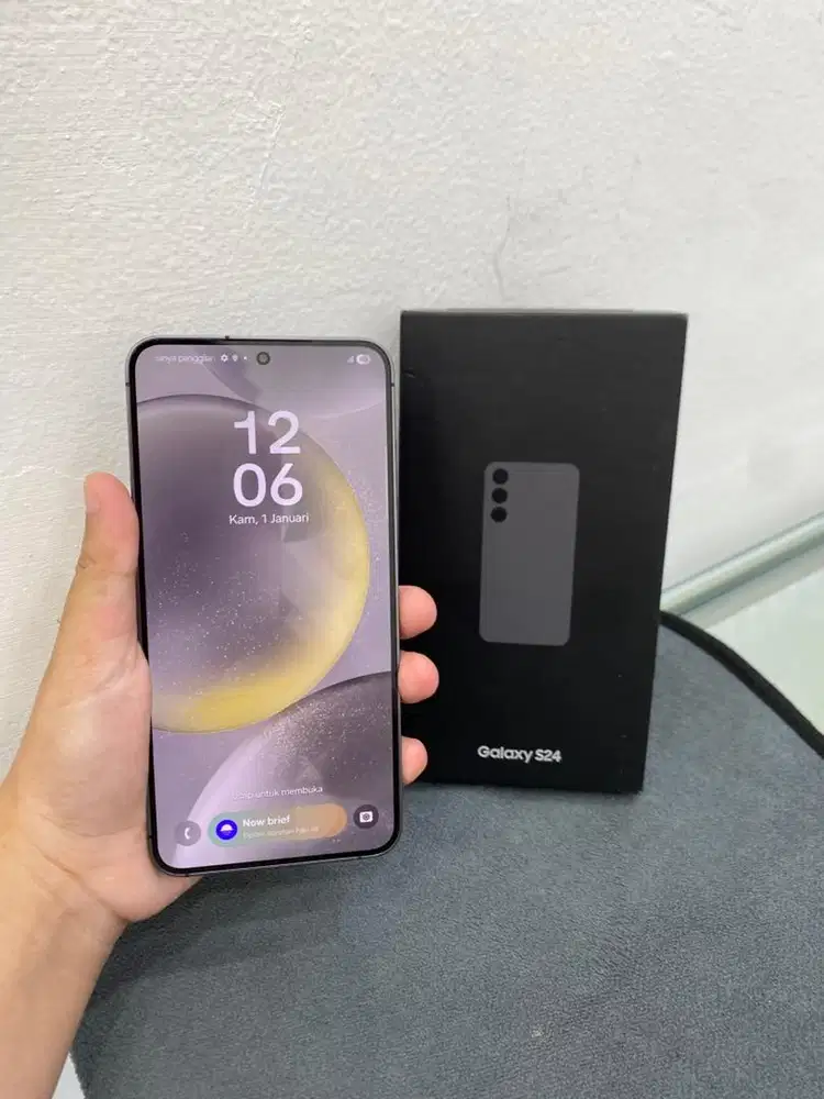 Samsung S24 8/256 Fulset ori resmi sein no minus mulus