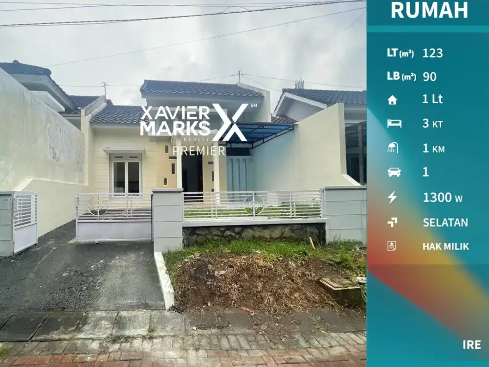 Rumah Modern Minimalis Siap Huni Di Villa Puncak Tidar Malang(OLX558)