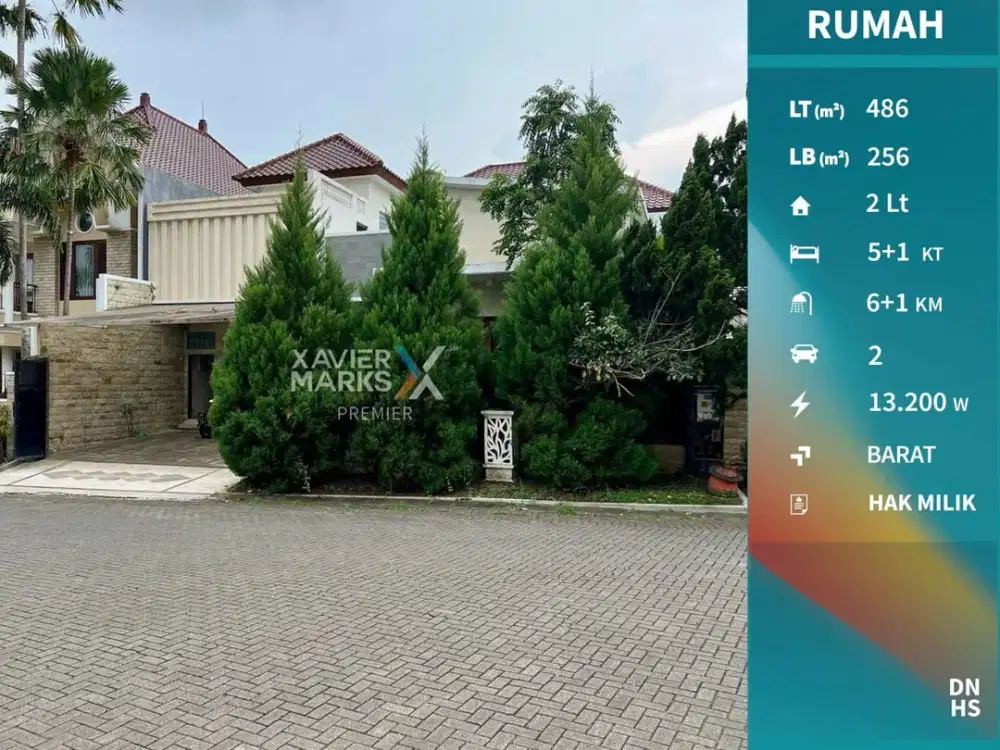 Rumah Luxury Plus Private Pool Di Villa Puncak Tidar Malang(OLX472)