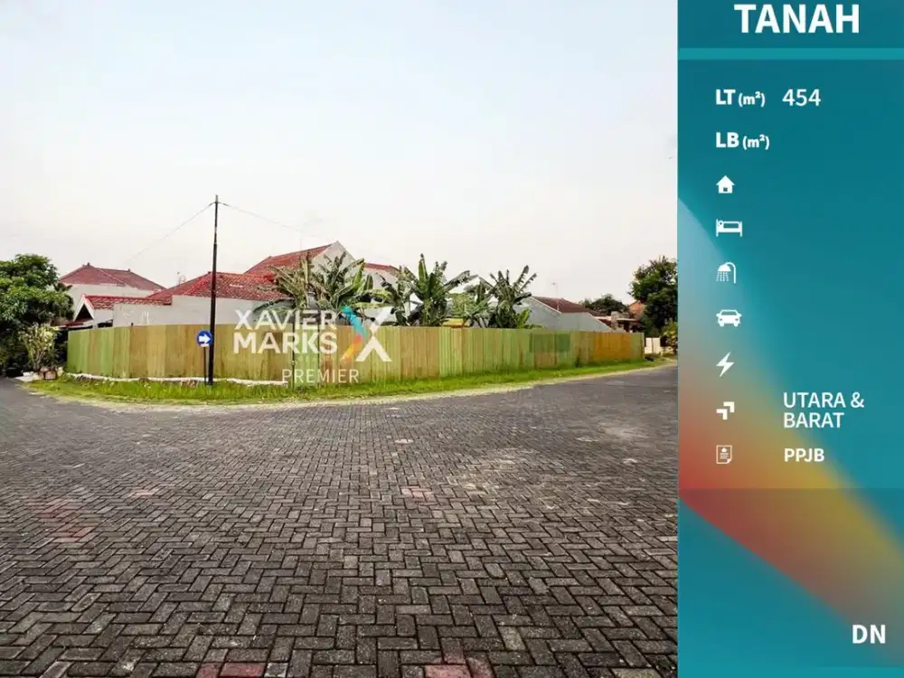 Dijual Tanah Kavling Hook Di Pondok Blimbing Indah Araya Malang(OLX590