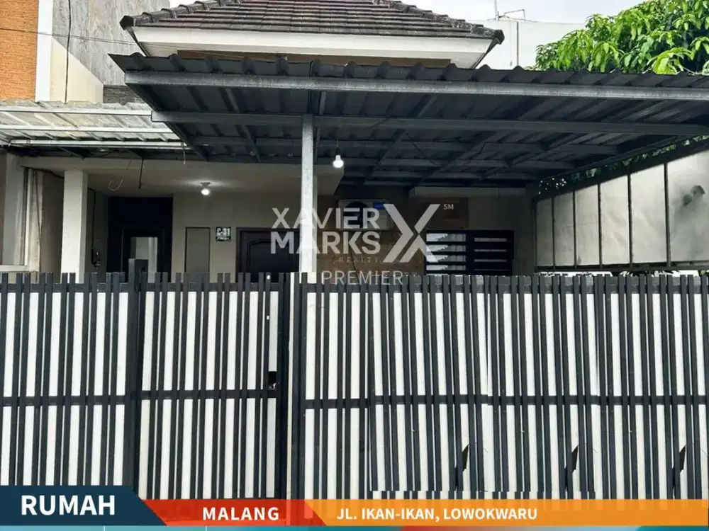 Dijual Rumah Minimalis Modern Di Jl Ikan-Ikan Lowokwaru Malang(OLX504)