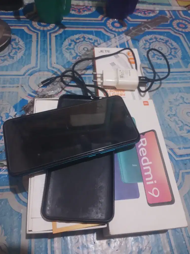 REDMI 9 4/64 FULL SET