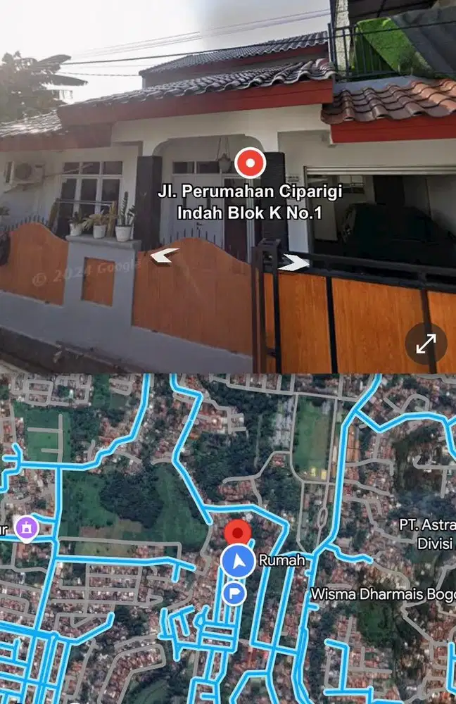 Rumah perumahan ciparigi indah