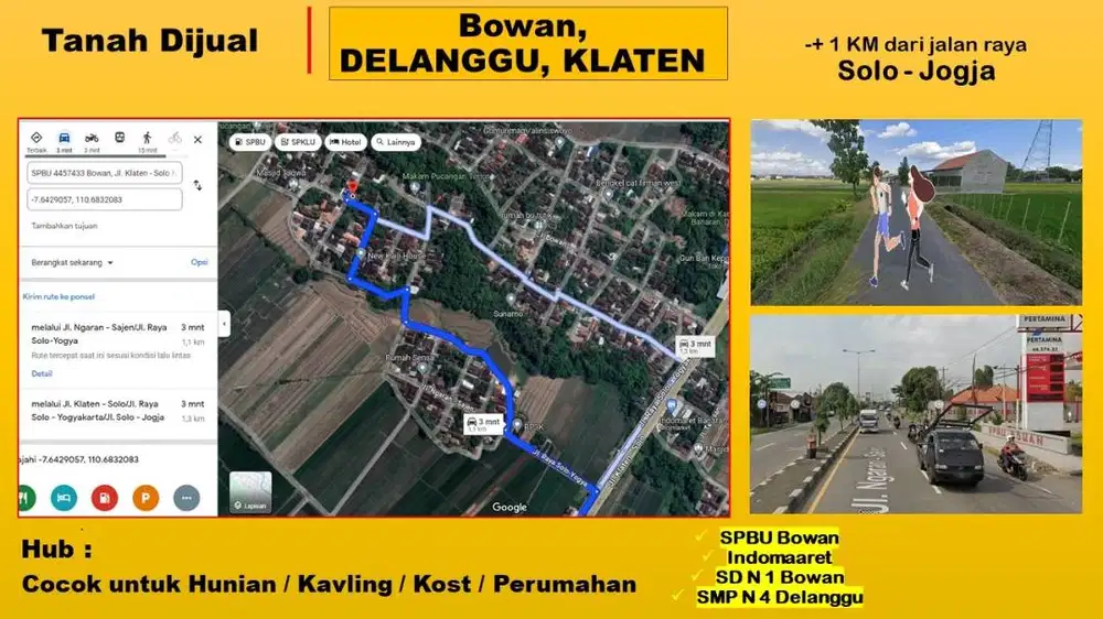 Tanah murah delanggu