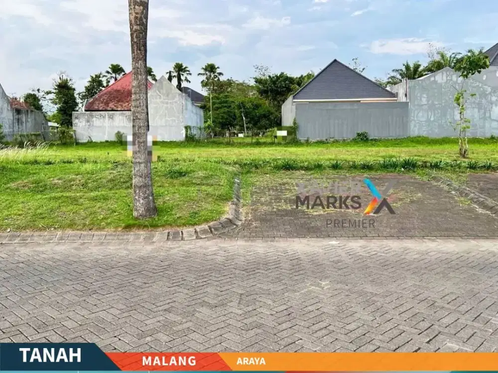 Tanah Kavling Boulevard Jalan Utama Araya Golf Malang(OLX476)