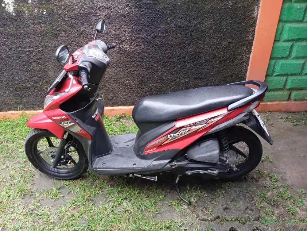 Honda Beat FI 2014 Merah Pajak Hidup