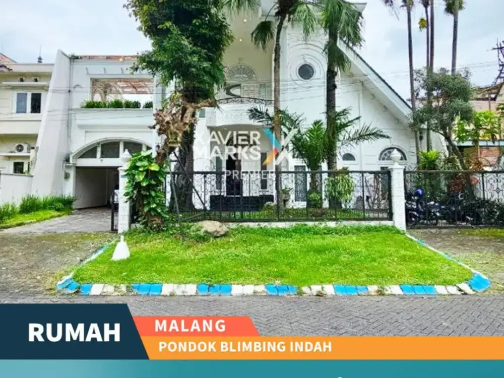 Rumah American Style+Private Pool Di Pondok Blimbing Indah Malang(710)