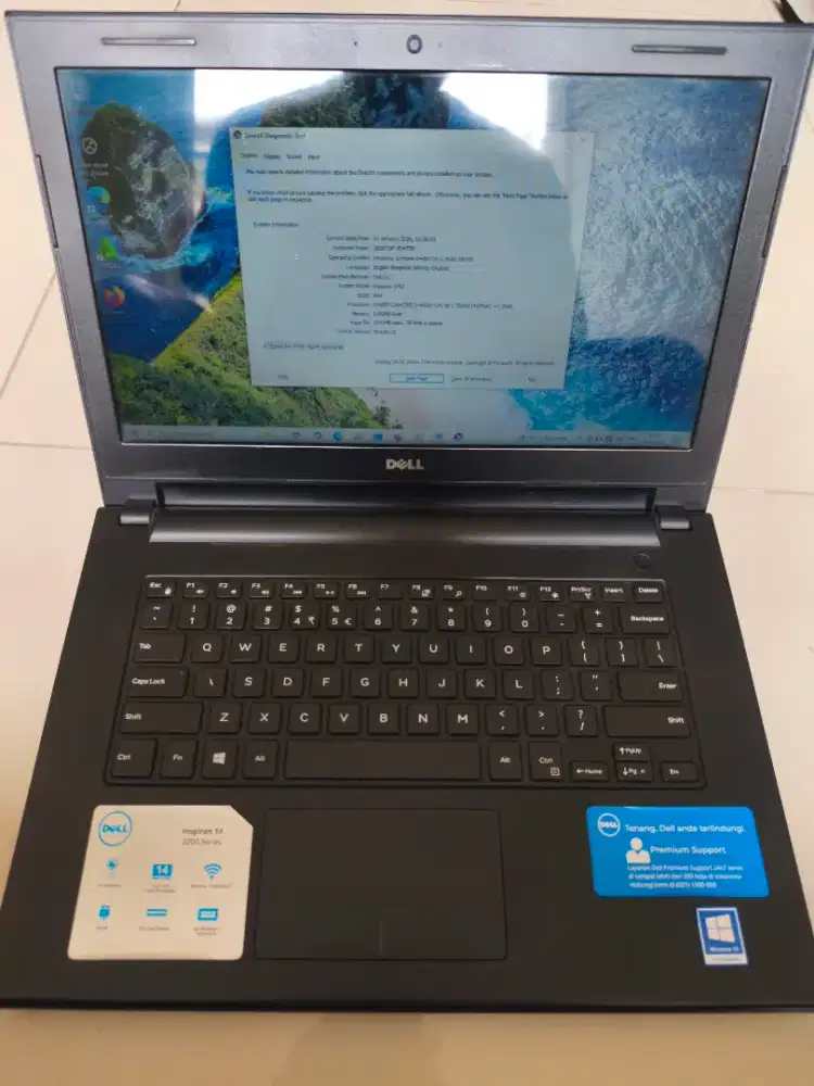 Laptop Office Design Dell Inspiron 3442 Core i3 Memory 8GB SSD 256