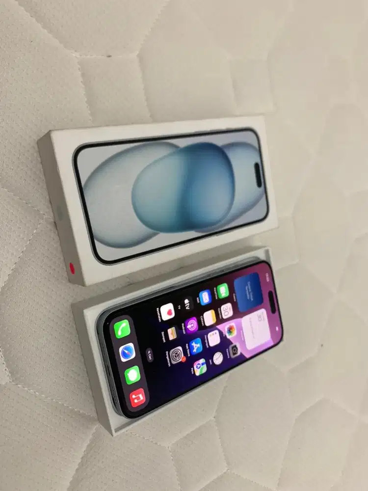 iPhone 15plus blue 128Gb iBox