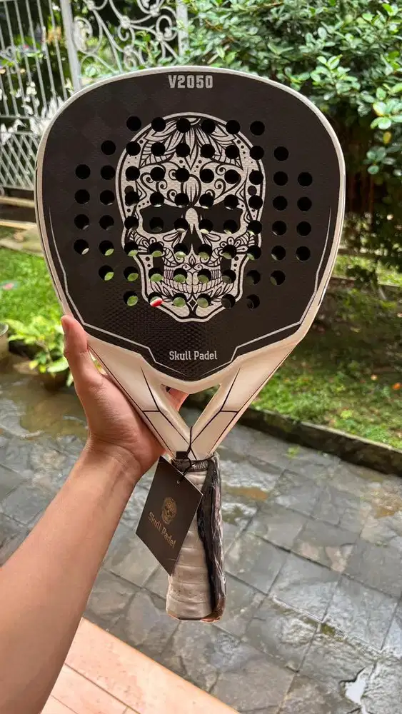 Raket Padel Skull Padel V2050 24k White