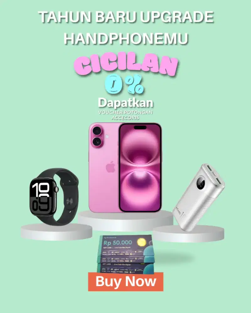 iPhone 16 128 kredit murah