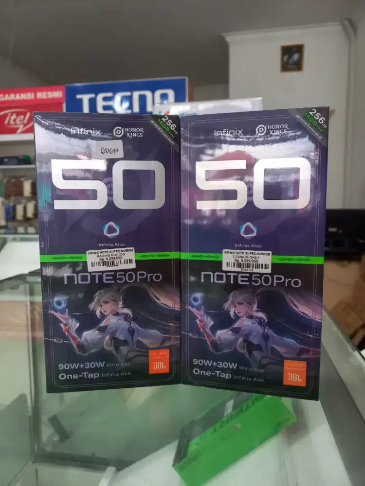 Infinix Note 50 Pro 16gb / 256gb Bergaransi Resmi