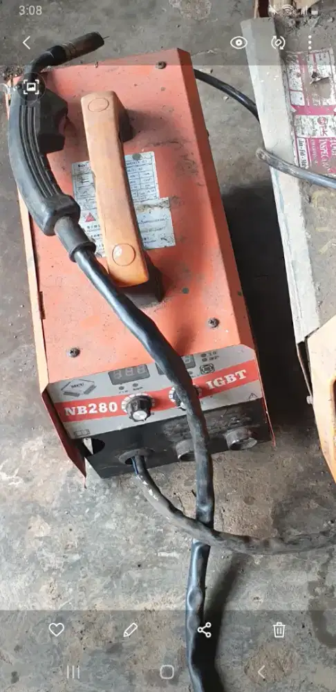 Alat las tukang teralis