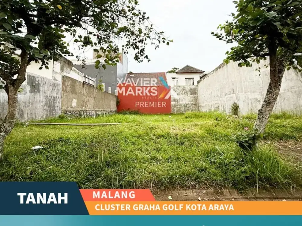 Tanah Kavling Di Cluster Graha Golf Kota Araya Malang(OLX713)