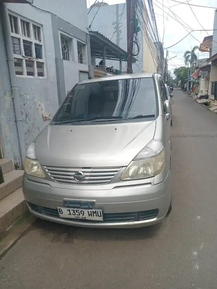 Nissan serena 2008 AT plat tgr pjk 1x 59jt