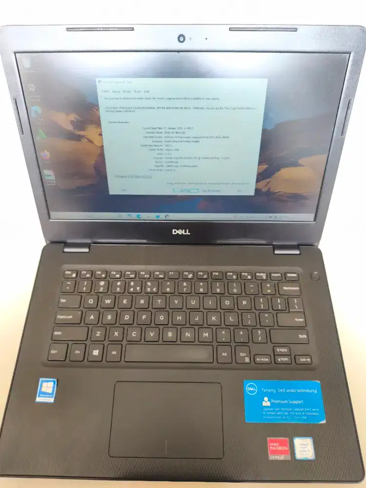 Laptop Gaming Dell Inspiron 3480 Core i5 VGA Radeon SSD 250