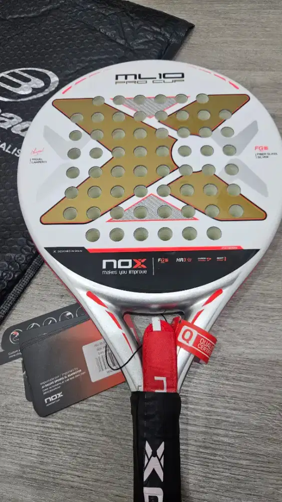 Termurah! Raket Padel NOX ML 10 Pro Cup Silver 2025