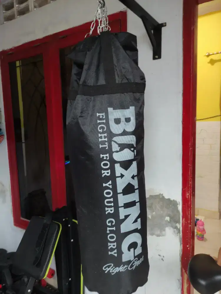 Paket Boxing Samsak, Gantungan, Gloves