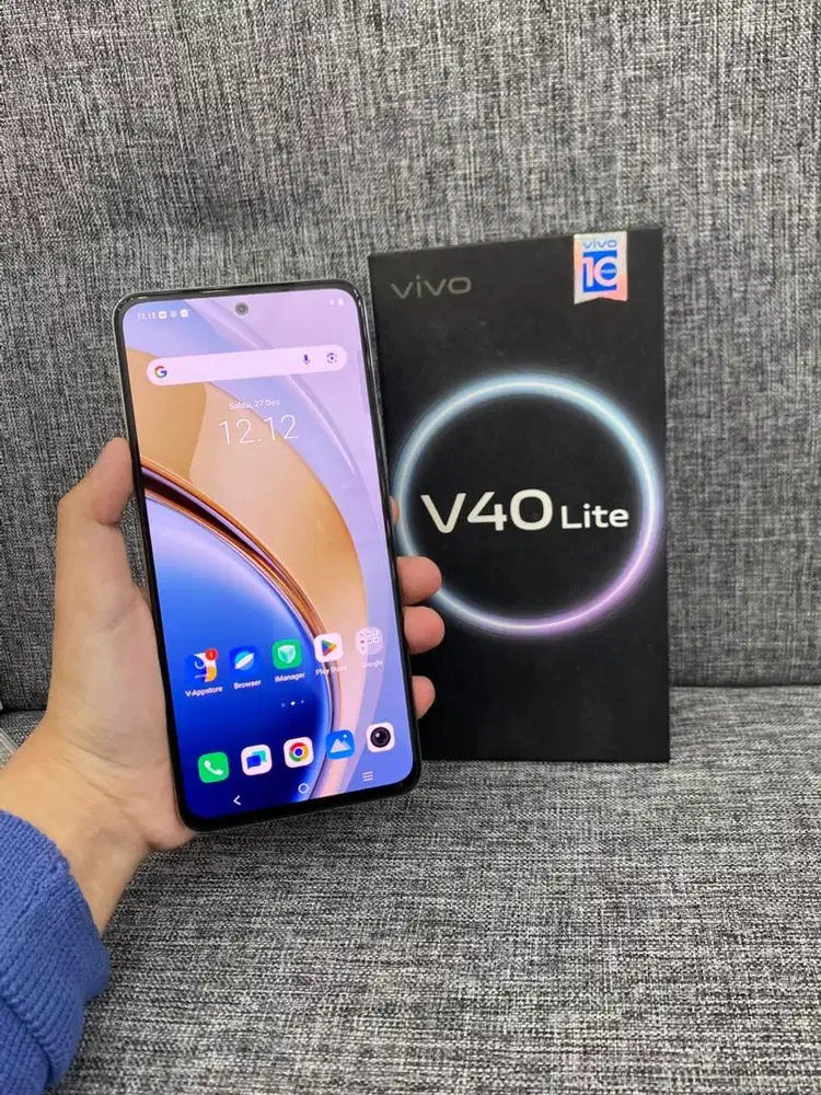 Vivo V40 lite 8/256 Fulset ori no minus siap pakai