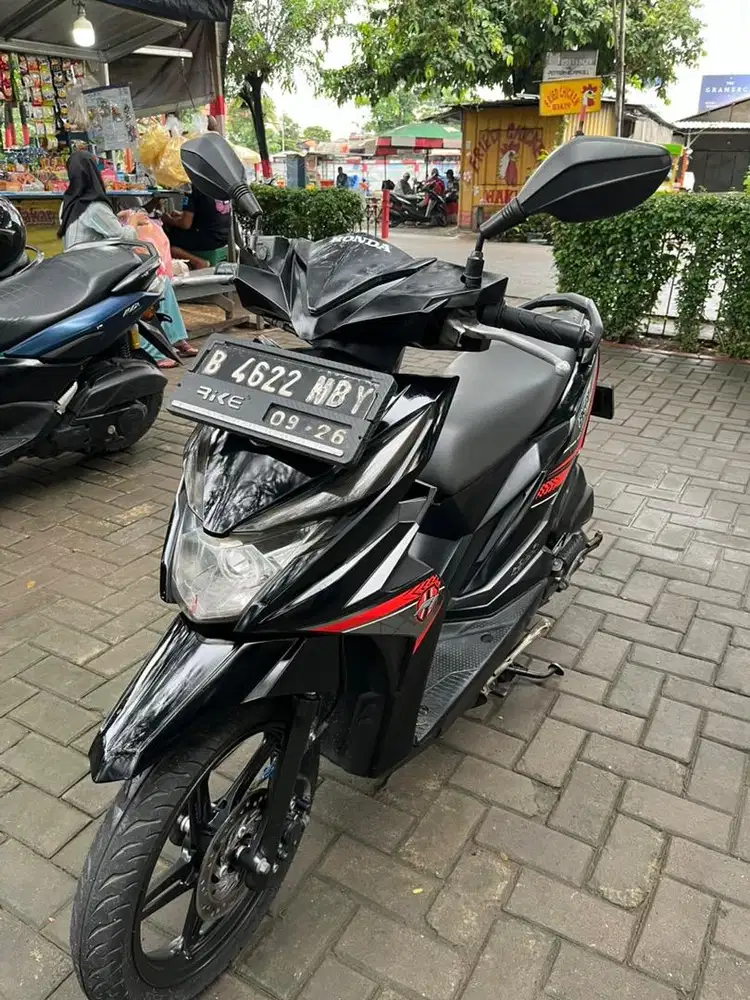 Beat Eco Cbs Hitam Glossy