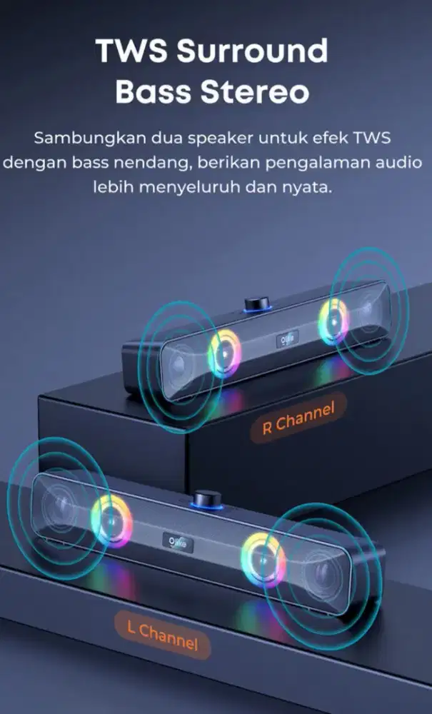 Speaker Soundbar bluetooth Olike S5H