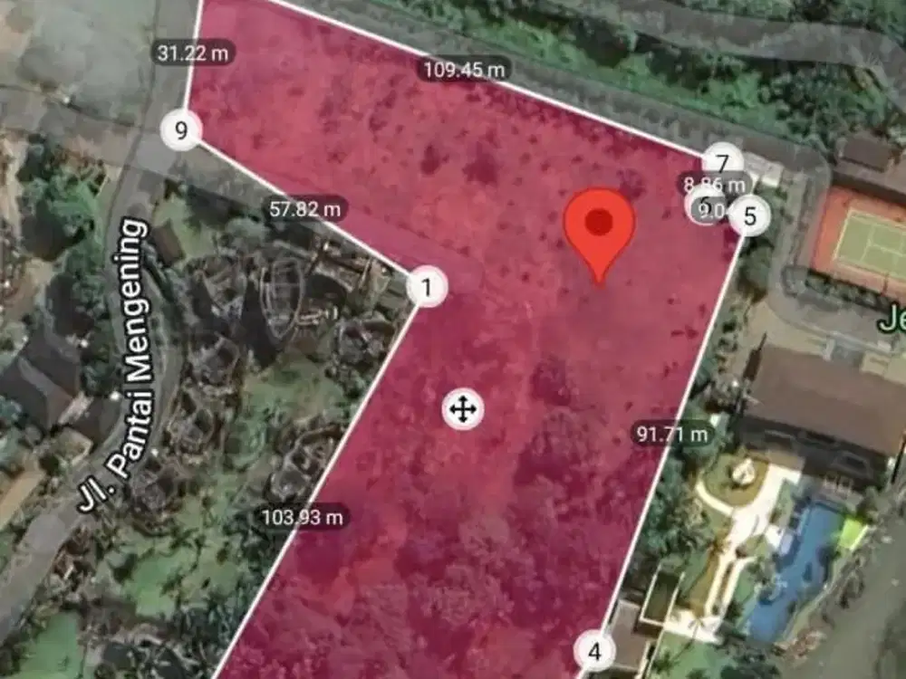 Land for sale in Cemagi, Bali