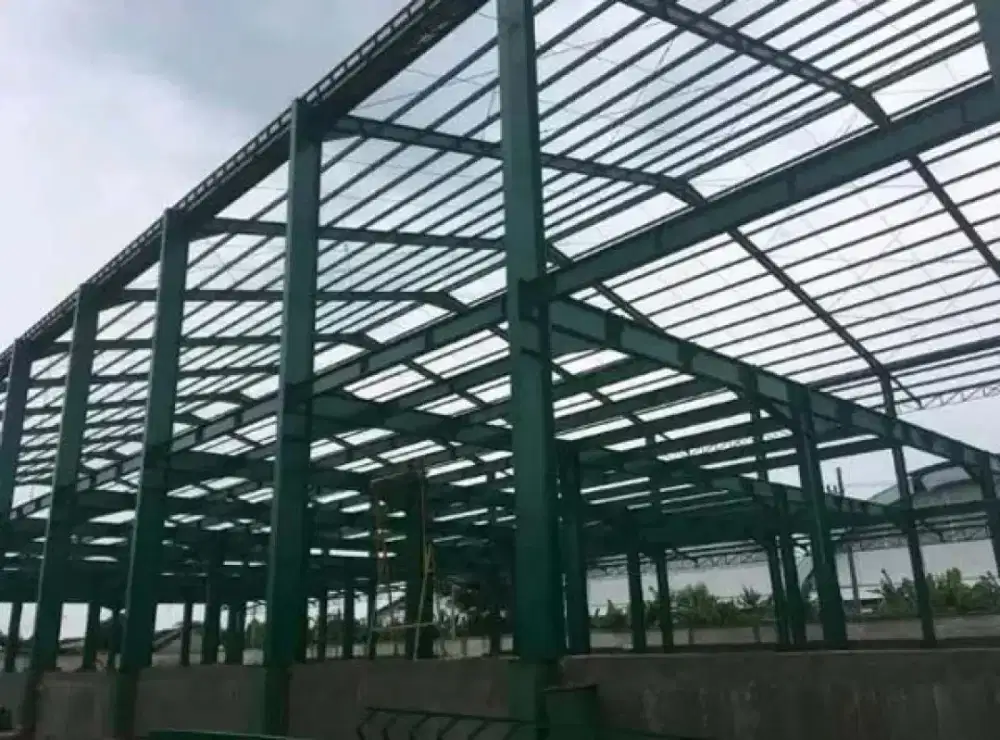 Kontruksi baja berat metal