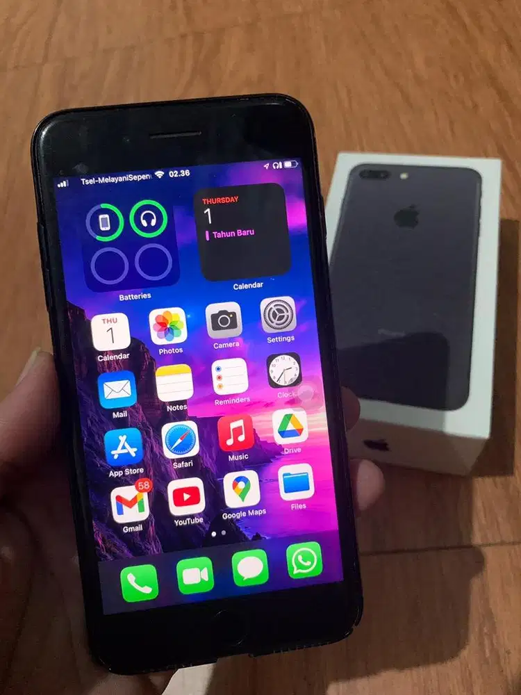 Iphone 7 plus 256gb allopr