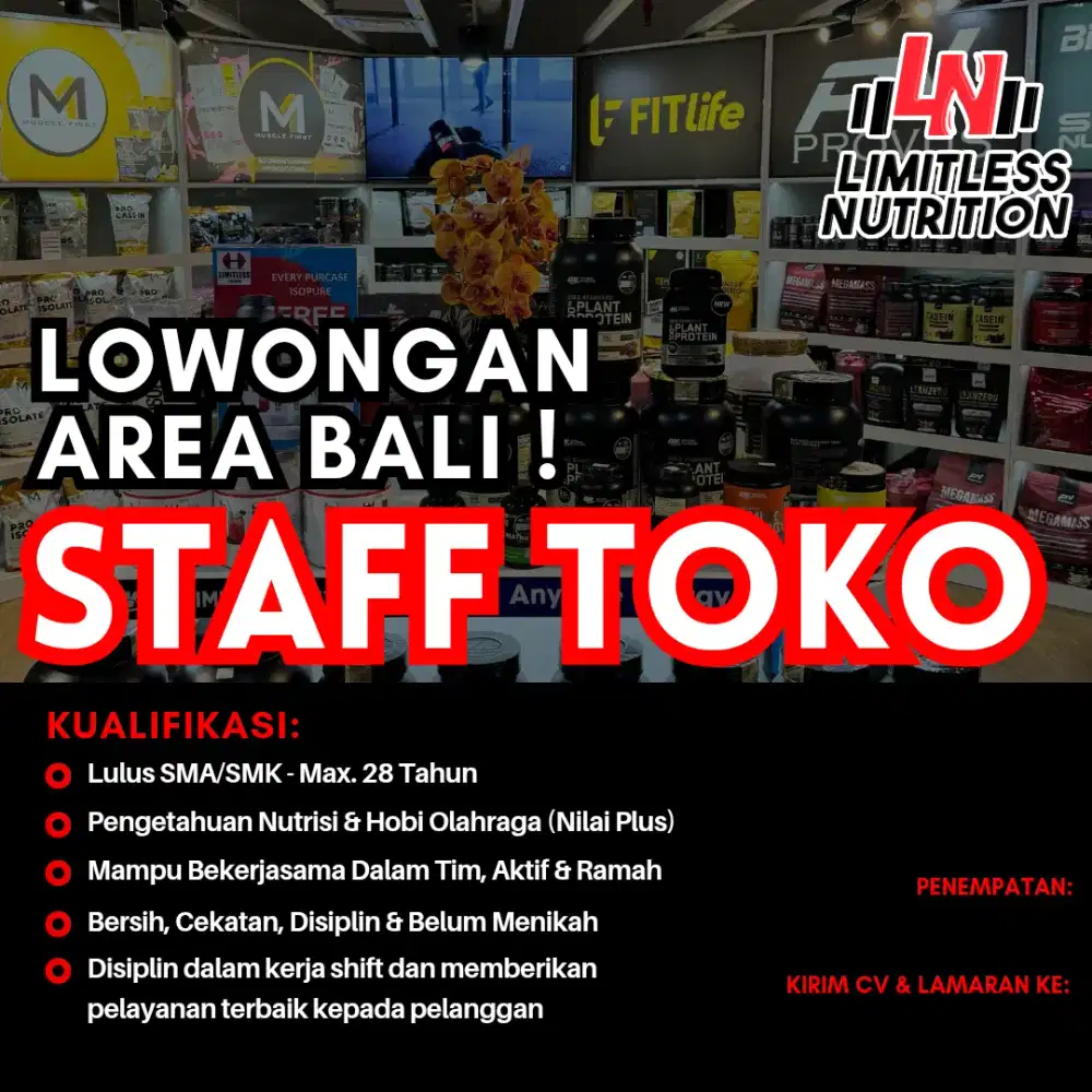 STAFF TOKO SUPPLEMENT