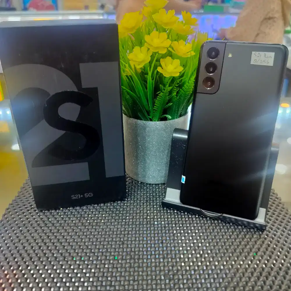 Samsung s21 plus 8/256 mulus lengkap