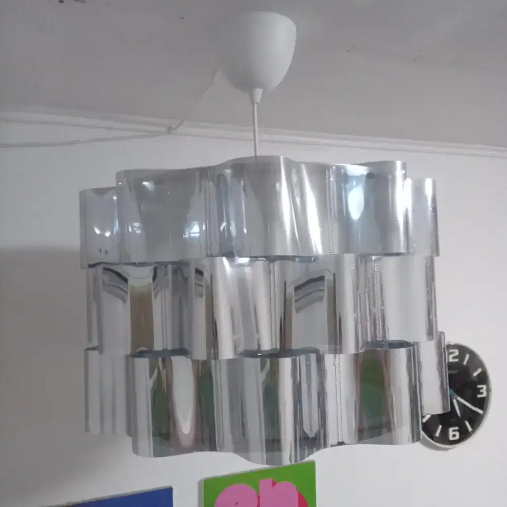 IKEA ALVSTARR 51 cm Lampu gantung hias silver pendant no phillips