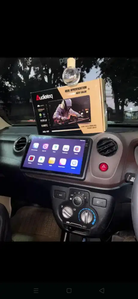 Android Audioteq layar 9inchi Ram4/128gb +Camera +Psang